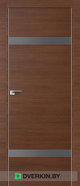 Межкомнатная дверь Profil Doors 3Z (серебряный лак), цвет Малага Черри Кроскут
