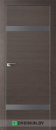 Межкомнатная дверь Profil Doors 3Z (серебряный лак), цвет Грей Кроскут