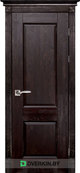 Межкомнатная дверь Ока массив дуба Classic-1 ДГ, цвет Венге