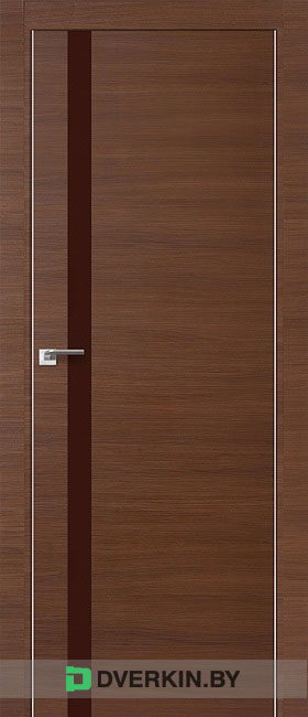 Межкомнатная дверь Profil Doors 6Z (Коричневый лак)