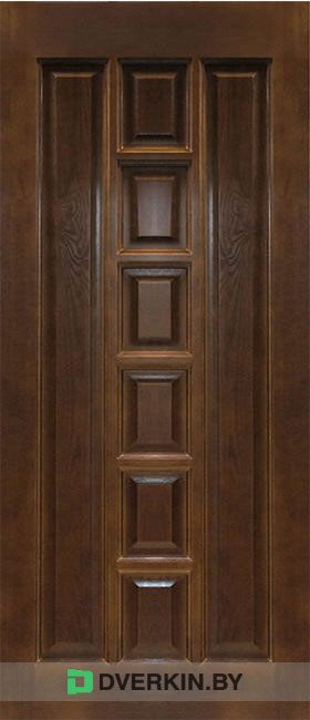 Межкомнатная дверь из массива сосны Поставы №11 ДГ лак 