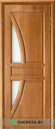 Межкомнатная дверь Vi-Lario (Вилейка) массив сосны Monet ЧО, цвет Орех