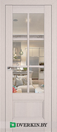 Двери межкомнатные Экошпон Profil Doors 103х (стекло прозрачное), цвет Пекан Белый