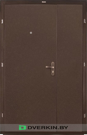 Входная металлическая дверь Промет Профи DL двустворчатая