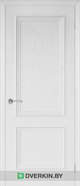 Шпонированная дверь Юркас Премиум Валенсия-4 ДГ, цвет Эмаль белая