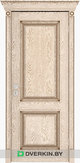 Шпонированная дверь Юркас Премиум Валенсия ДГ, цвет Эмаль ваниль