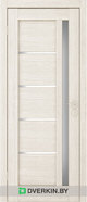 Межкомнатная дверь, покрытая экошпоном, Исток Микс 2, цвет Капучино