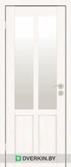 Межкомнатная дверь экошпон Исток Палермо 2, цвет Бьянко