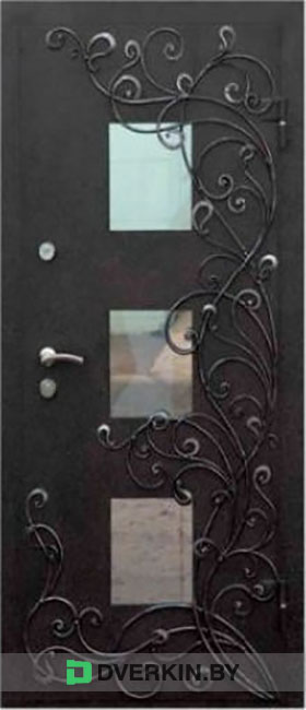Металлическая дверь "Ваша рамка" серия Дизайнер модель 21