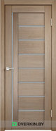 Межкомнатная дверь Брама Porta P8, цвет Дуб скальный, стекло Мателюкс