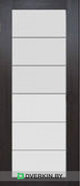 Межкомнатная дверь Porta P32, цвет Орех макадамия, стекло Матлюкс