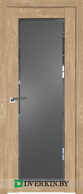 Межкомнатные двери PROFIL DOORS 2.19XN стекло Square графит, графит 