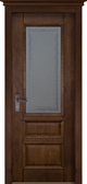 Межкомнатная дверь Ока Double Solid Wood Аристократ 2, цвет Античный орех