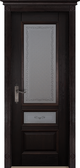 Межкомнатная дверь Ока Double Solid Wood Аристократ 3, цвет Венге
