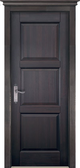 Межкомнатная дверь Ока из массива сосны Турин ДГ, цвет Венге