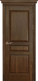 Межкомнатная дверь Ока из массива сосны Валенсия ДГ, цвет Античный орех