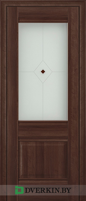 Межкомнатная дверь Profil Doors 2X (коричневый фьюзинг)