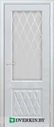 Межкомнатная дверь Дива Geona Premium, цвет Софт айс