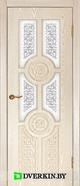 Межкомнатная дверь Анкона Geona Premium, цвет Кавзар золотой