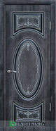 Межкомнатная дверь Гармония Geona Premium, цвет Венге шёлк с Серебряной патиной