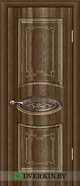 Межкомнатная дверь Верона Geona Premium, цвет Орех седой тёмный