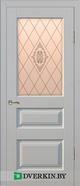 Межкомнатная дверь Афродита Geona Premium, цвет Софт айс
