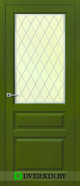 Межкомнатная дверь Романс 3 Geona Classic, цвет Болото сс 5093