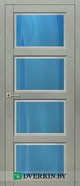Межкомнатная дверь Романс 1/1 Geona Classic, цвет Серый сс 5011