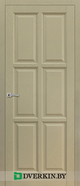 Межкомнатная дверь Романс 2/1 Geona Classic, цвет Кофе сс 5010
