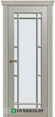 Межкомнатная дверь Омега 2 Geona Classic, цвет Софт капучино
