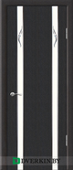 Межкомнатная дверь Люкс 2 эконом Geona Modern, цвет Венге шёлк