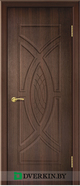 Межкомнатная дверь Камея Geona Light Doors - Classic, цвет Орех тёмный