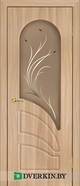 Межкомнатная дверь Арена Geona Light Doors - Classic, цвет Орех натуральный