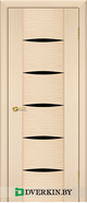 Межкомнатная дверь Клео Geona Light Doors - Modern, цвет Дуб крем 08