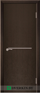Межкомнатная дверь Лайн 1 Geona Light Doors - Modern, цвет Венге натуральный 07