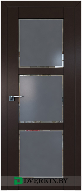 Межкомнатная дверь Profil Doors 2.13U (Square графит)