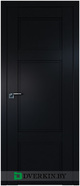 Межкомнатная дверь Profil Doors 2.28U, цвет Чёрный матовый