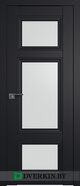 Межкомнатная дверь Profil Doors 2.105U, цвет Чёрный матовый