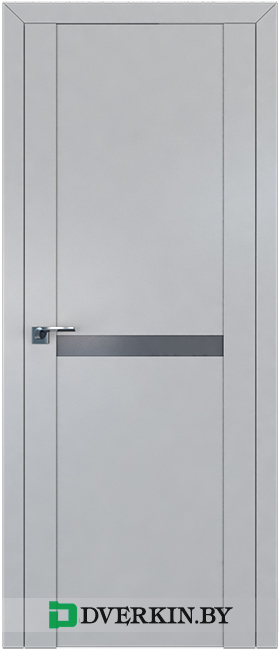 Межкомнатная дверь Profil Doors 2.01U (Серебряный лак)