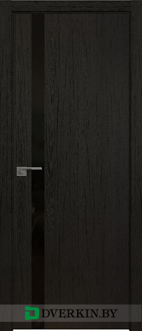 Межкомнатная дверь Profil Doors 6ZN (чёрный лак)