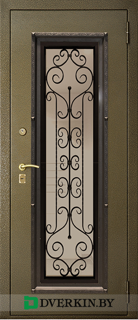 Входная металлическая дверь Стеклопакет S3