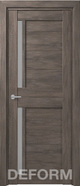 Дверь межкомнатная DEFORM D17, цвет Дуб шале графит