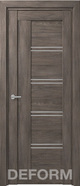 Дверь межкомнатная DEFORM D18, цвет Дуб шале графит