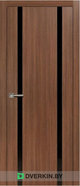 Межкомнатная дверь Динмар модель L-10 ДО триплекс, цвет Светлый орех
