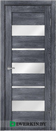 Межкомнатная дверь Dominika Шале 114, цвет Дуб Шале Графит