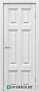 Межкомнатная дверь Stefany 3007, цвет Белый