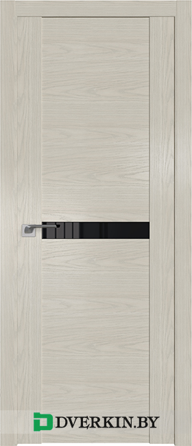 Дверь межкомнатная Profil Doors 2.01N (чёрный лак)