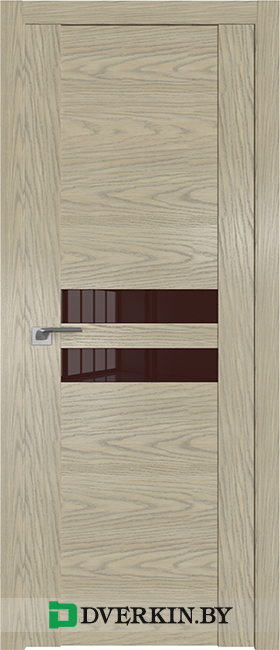Дверь межкомнатная Profil Doors 2.03N (коричневый лак)