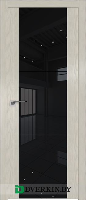 Дверь межкомнатная Profil Doors 22N (чёрный лак)