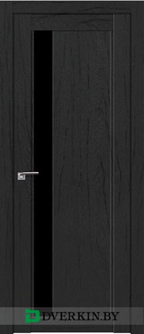 Межкомнатная дверь PROFIL DOORS 2.71XN (триплекс чёрный)